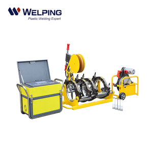 WP315Q gaz boruları otomatik alın füzyon kaynak makinesi
