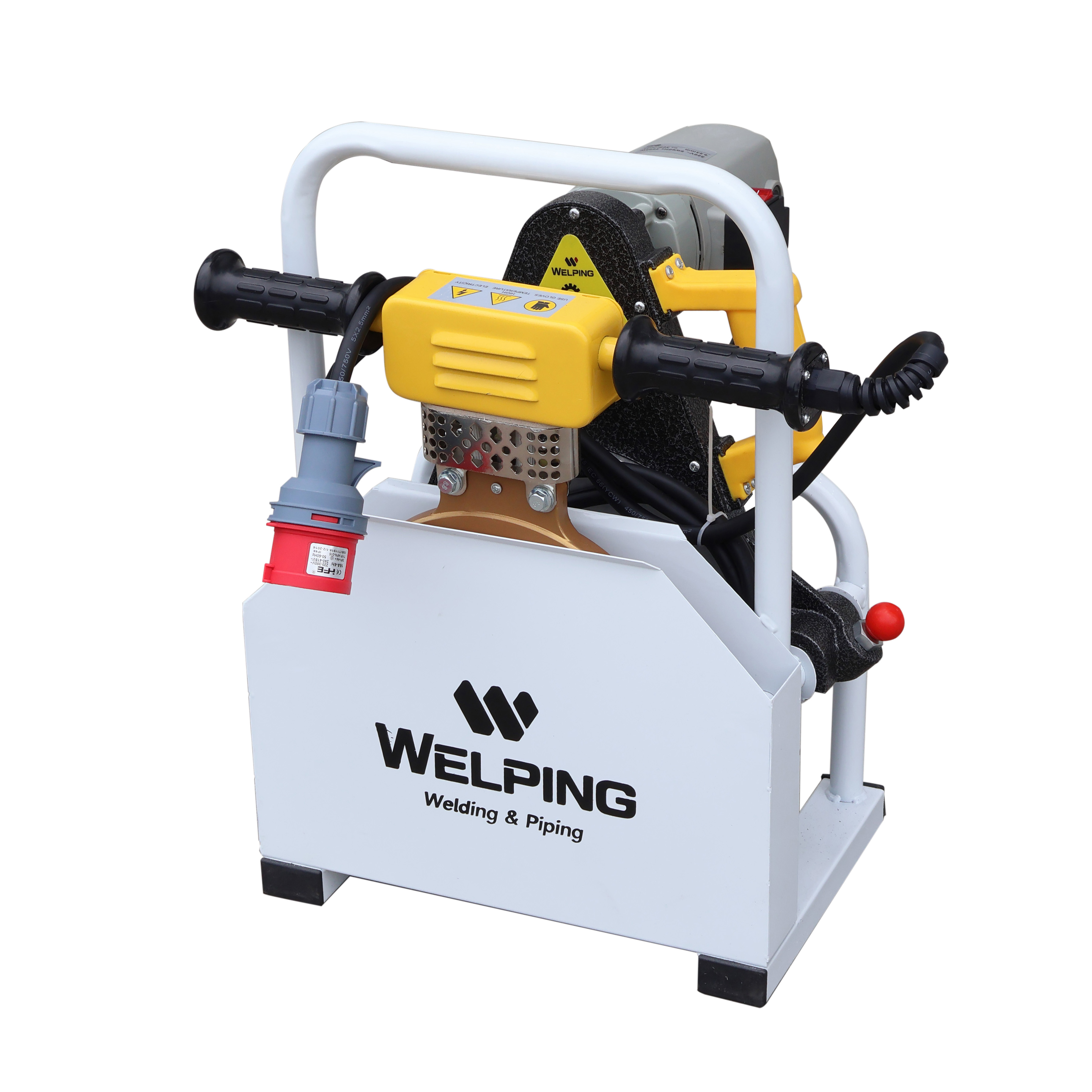 Üst düzey seri hidrolik HDPE boru füzyon kaynağı makinesi WP250a Pro