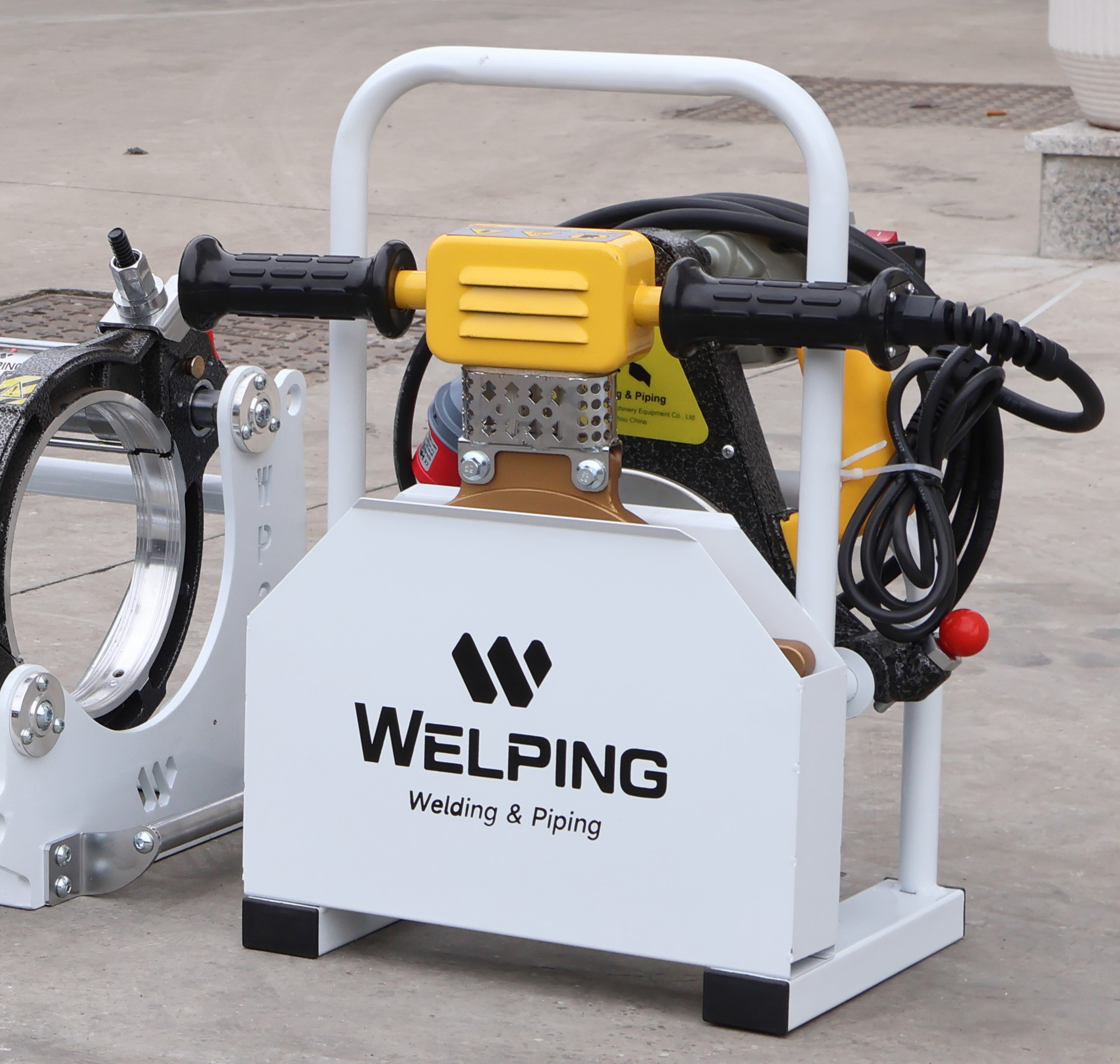 Üst düzey seri hidrolik HDPE boru füzyon kaynağı makinesi WP200A Pro