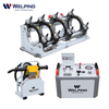 Üst düzey seri hidrolik HDPE boru füzyon kaynağı makinesi WP160a Pro