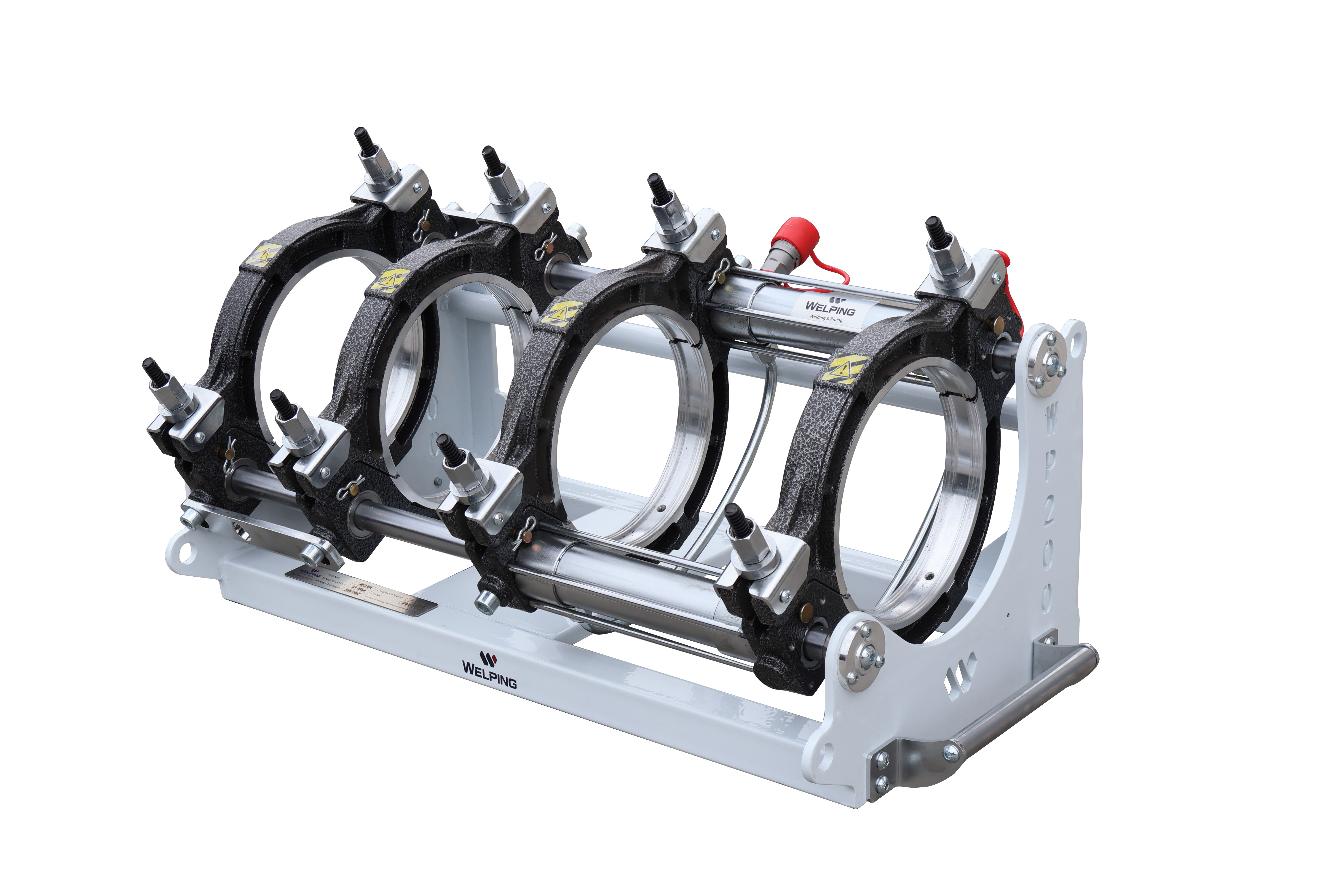 Üst düzey seri hidrolik HDPE boru füzyon kaynağı makinesi WP200A Pro